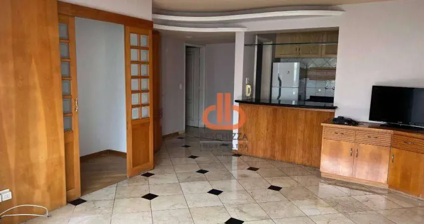 Flat dois quartos com Planejados,  Frente, Próximo à Praia no Coração do Gonzaga