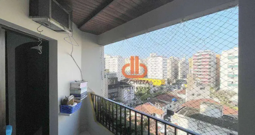 Flat com 1 quarto à venda na Rua Bahia, 174, Gonzaga, Santos