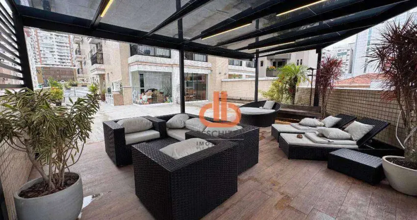 Apartamento Garden com 2 dormitórios à venda, 261 m² por R$ 1.490.000,00 - Gonzaga - Santos/SP