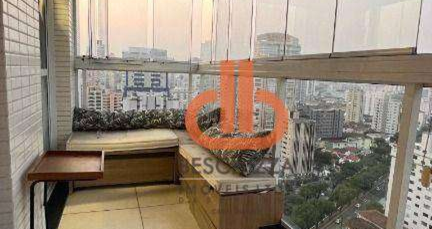 Comprar apartamento com 1 dormitório à venda, 52 m² por R$ 800.000 - Embaré - Santos/SP