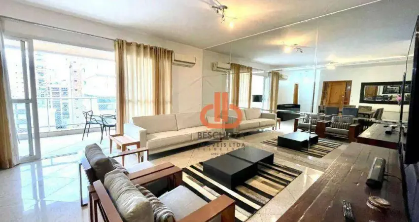 Apartamento com 4 dormitórios à venda, 250 m² por r$ 3.000.000,00 - gonzaga - santos/sp