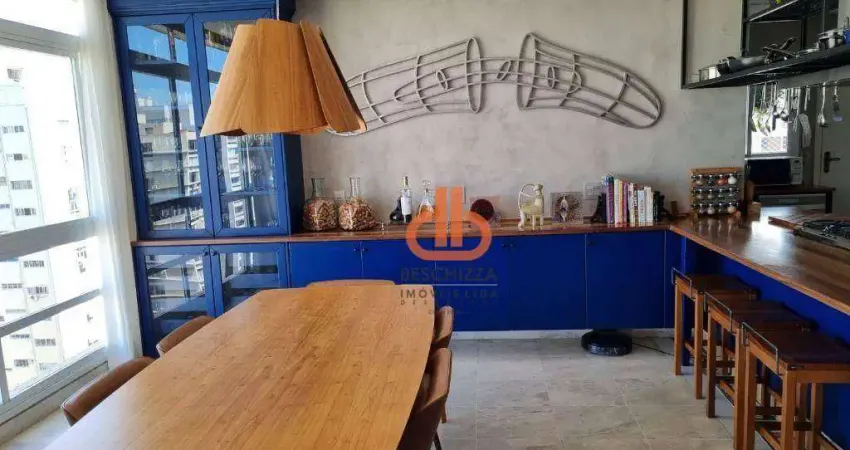 Comprar apartamento com 3 dormitórios à venda, 190 m² por R$ 2.650.000 - Boqueirão - Santos/SP