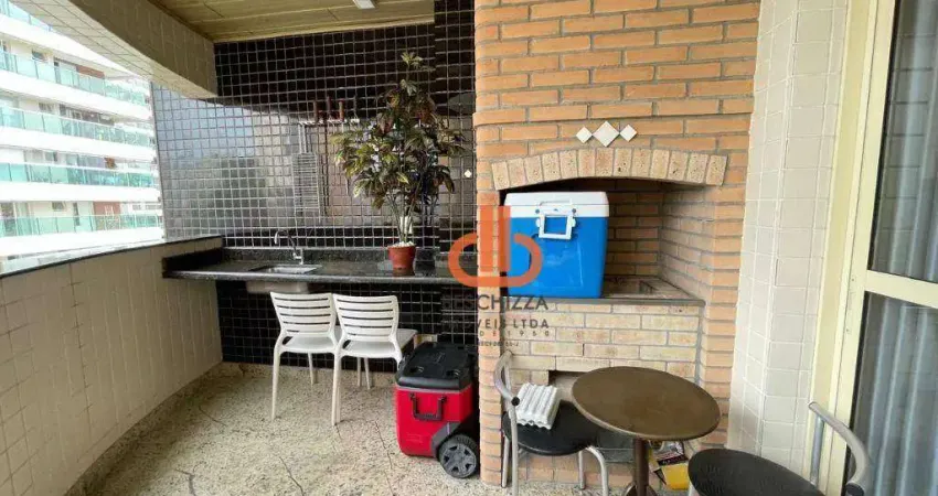 Apartamento com 4 dormitórios à venda, 178 m² - Gonzaga - Santos/SP