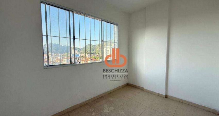 Kitnet com 1 dormitório para alugar, 26 m² por R$ 1.420,00/mês - Gonzaguinha - São Vicente/SP