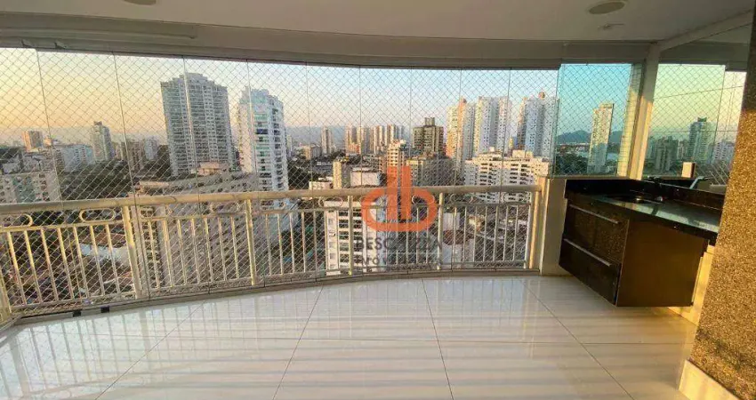 Apartamento com 2 dormitórios à venda, 199 m² por R$ 2.300.000,00 - Ponta da Praia - Santos/SP
