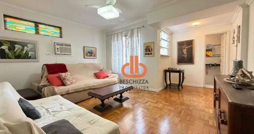 Apartamento com 2 quartos com suíte e closet  à venda, 84 m² por R$ 475.000 - Gonzaga - Santos/SP