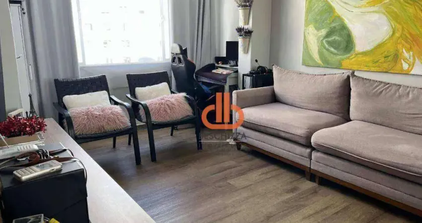 Apartamento José Menino Um quarto Vaga demarcada Meia quadra da Praia e Meia quadra do Canal Um