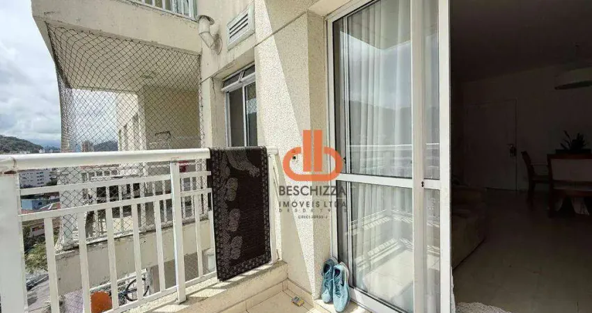Apartamento com 2 dormitórios à venda, 63 m² por r$ 540.000,00 - marapé - santos/sp