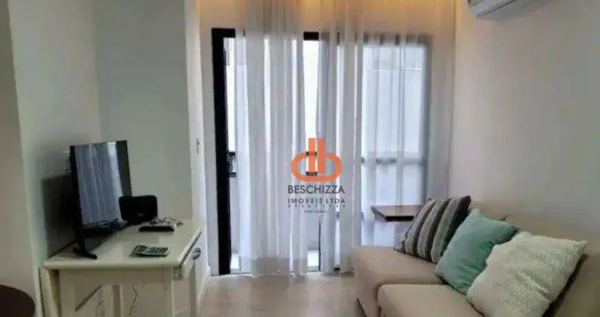 Apartamento com 1 dormitório à venda, 48 m² por r$ 525.000,00 - pompéia - santos/sp