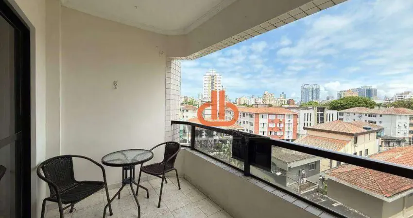 Apartamento com 2 dormitórios à venda, 96 m² por r$ 660.000,00 - ponta da praia - santos/sp