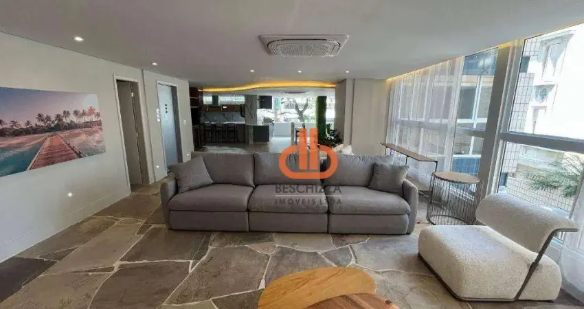 Apartamento alto padrão no coração do gonzaga – a poucos metros da praia três suítes duas vagas