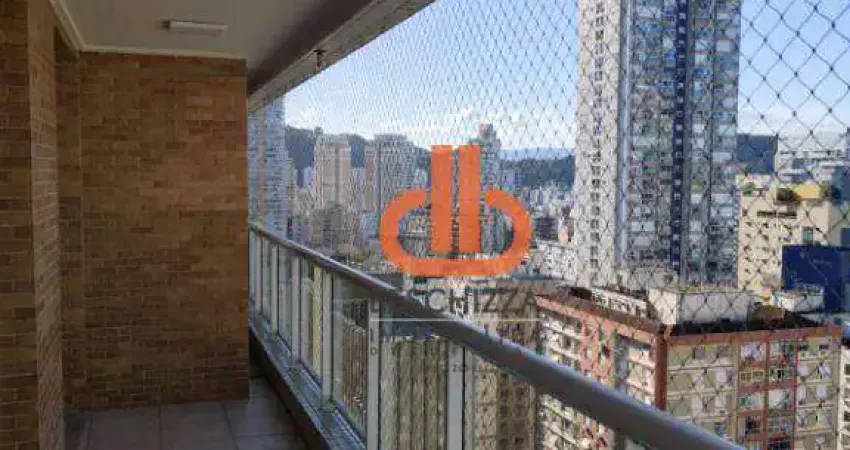 Apartamento com 2 dormitórios à venda, 94 m² por r$ 1.200.000 - gonzaga - santos/sp