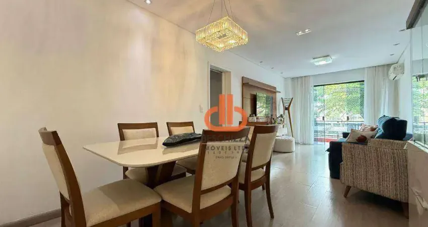 Apartamento com 3 dormitórios à venda, 128 m² por r$ 980.000,00 - gonzaga - santos/sp