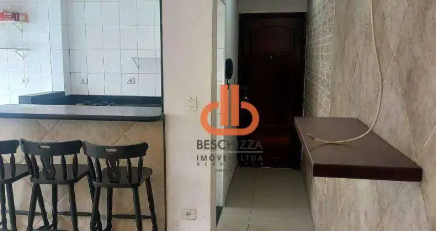 Apartamento com 2 dormitórios à venda, 90 m² por R$ 445.000 - Encruzilhada - Santos/SP