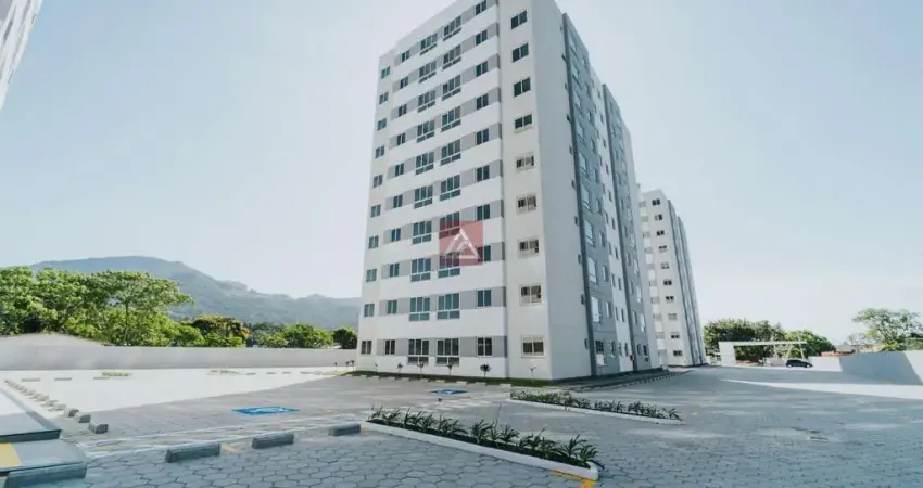 APARTAMENTO SEMIMOBILIADO DE DOIS QUARTOS COM SUÍTE EM BIGUAÇU