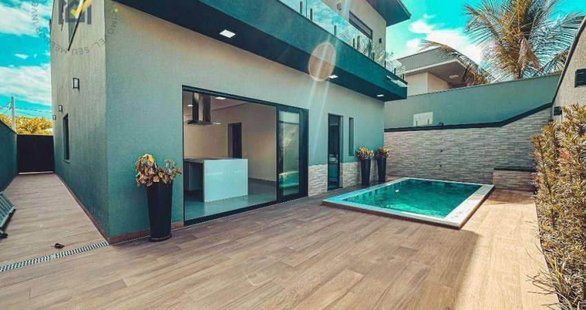 Casa em condomínio com 4 dormitórios à venda, 266 m² por R$ 1.700.000 - Condomínio Central Parque - Salto/SP