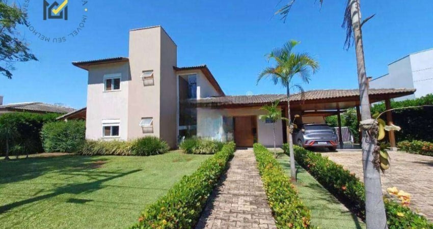 Casa em condomínio com 3 dormitórios à venda, 362 m² por R$ 1.800.000 - Condomínio Primavera - Salto/SP