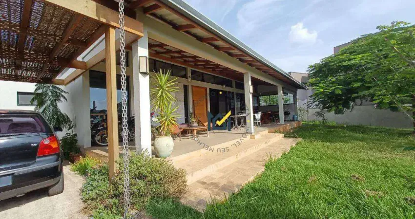 Casa em condomínio com 5 dormitórios à venda, 258 m² por R$ 1.400.000 - Condomínio Palmeiras Imperiais - Salto/SP