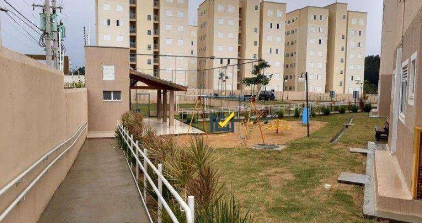 Apartamento com 2 dormitórios, 47 m² - venda por R$ 305.000,00 ou aluguel por R$ 2.200,00/mês - Condomínio Residencial Safira - Salto/SP