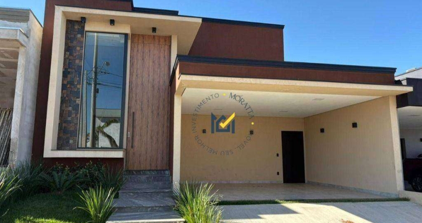 Casa em condomínio com 3 dormitórios, 217 m² - venda por R$ 1.700.000 ou aluguel por R$ 8.536/mês - Condomínio Costa das Areias - Salto/SP