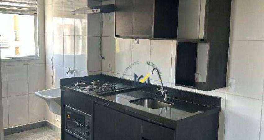 Apartamento com 2 dormitórios para alugar, 47 m² por R$ 2.000,00/mês - Condomínio Residencial Pedra do Sol - Salto/SP