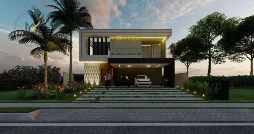 Casa em condomínio (em construção) com 3 dormitórios à venda, 282 m² por R$ 750.000 - Condomínio Portal dos Bandeirantes - Salto/SP
