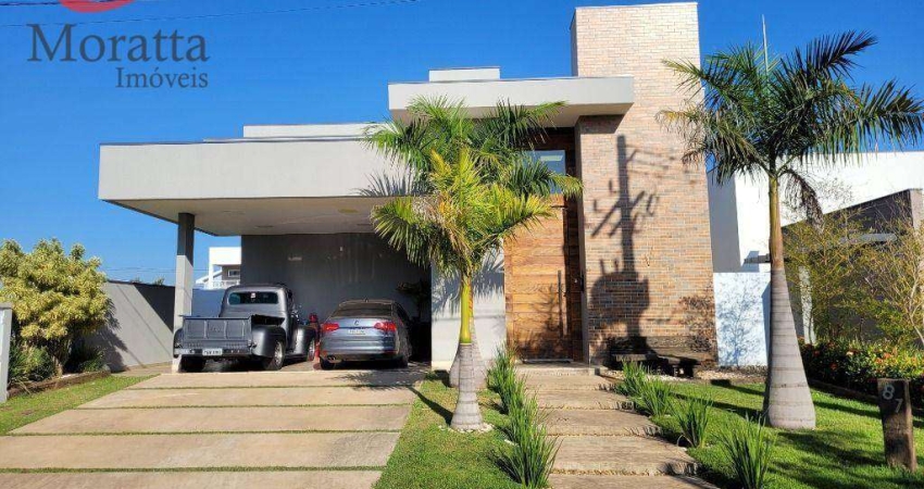 Casa com 3 dormitórios à venda, 234 m² por R$ 1.700.000,00 - Condominio Portal dos Bandeirantes - Salto/SP
