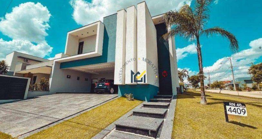 Casa com 3 dormitórios para alugar, 271 m² por R$ 14.800,00/mês - Residencial Central Parque - Salto/SP