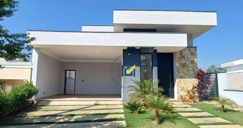 Casa em condomínio com 3 dormitórios à venda, 230 m² por R$ 1.590.000 - Condomínio Central Parque - Salto/SP