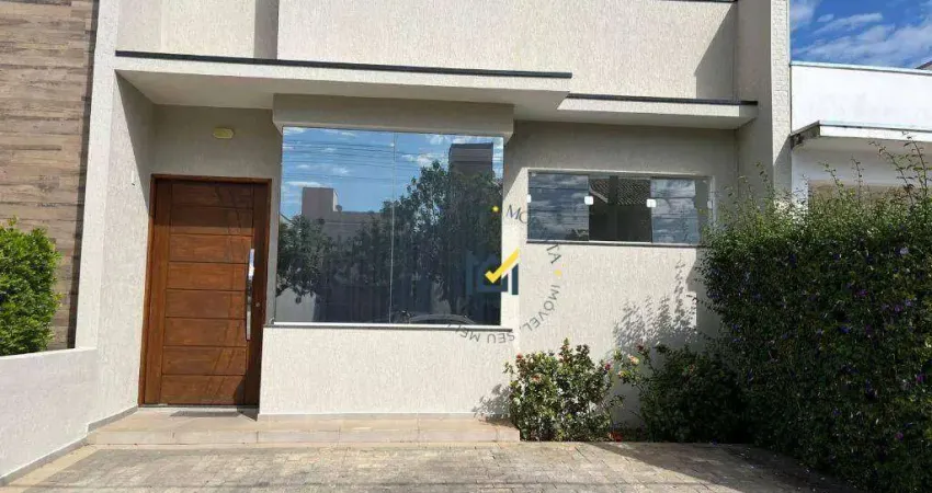 Casa em condomínio com 3 dormitórios para alugar, 164 m² por R$ 4.400/mês - Condomínio Ilha das Águas - Salto/SP