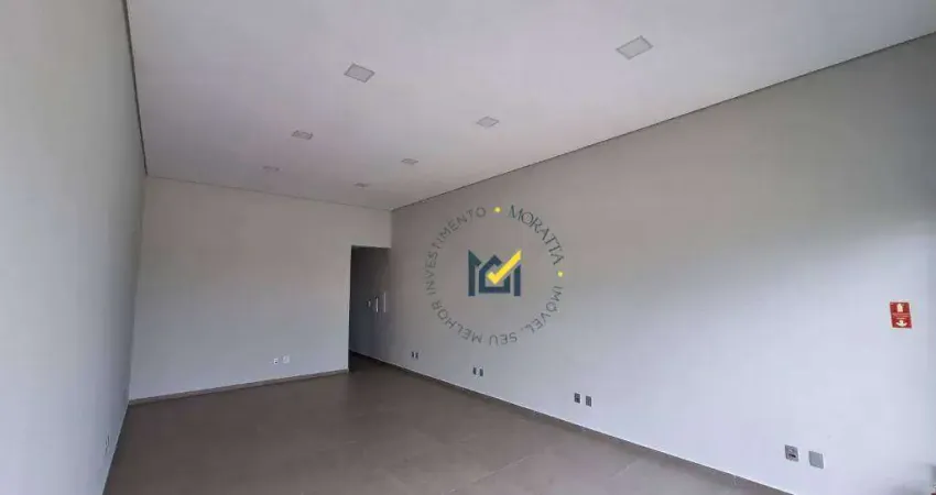 Salão para alugar, 61 m² por R$ 4.305,72/mês - Residencial Central Parque - Salto/SP