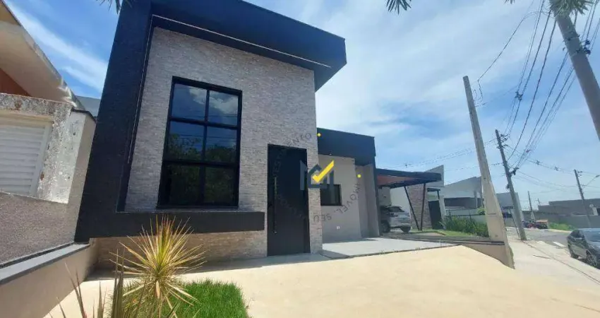 Casa em condomínio com 3 dormitórios à venda, 108 m² por r$ 810.000 - condomínio jardim guarujá - salto/sp