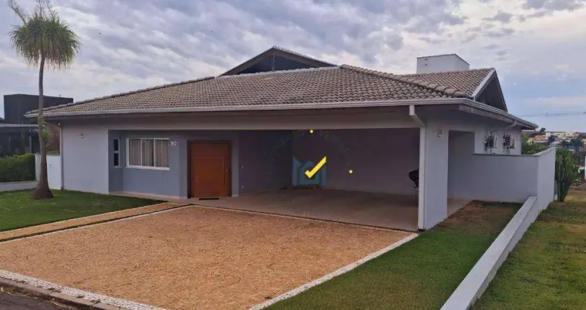 Casa em condomínio com 3 dormitórios, 396 m² - venda por R$ 1.950.000 ou aluguel por R$ 8.500/mês - Condomínio Palmeiras Imperiais - Salto/SP