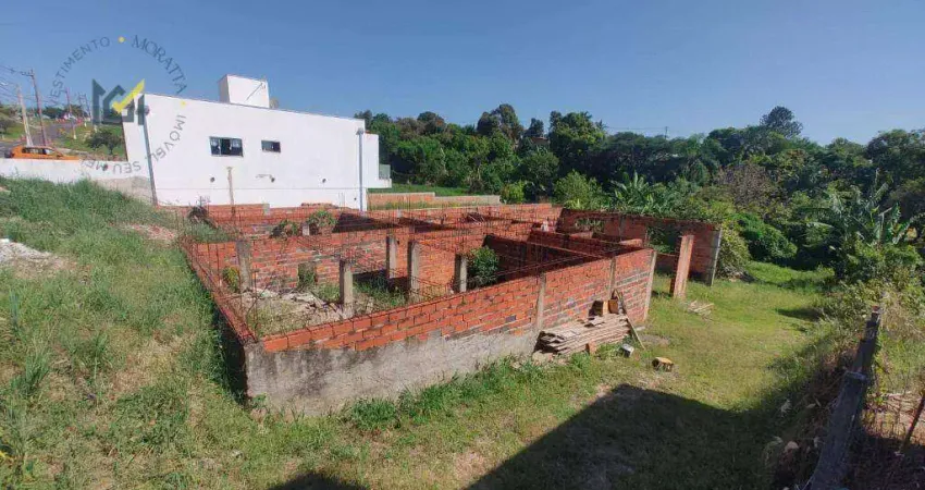Casa em condomínio (em construção) com 3 dormitórios à venda, 330 m² por R$ 550.000 - Condomínio Terras de Santa Izabel - Salto/SP