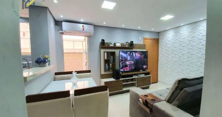 Apartamento com 2 dormitórios à venda, 45 m² por R$ 266.000,00 - Condomínio Parque Solar dos Pássaros - Salto/SP