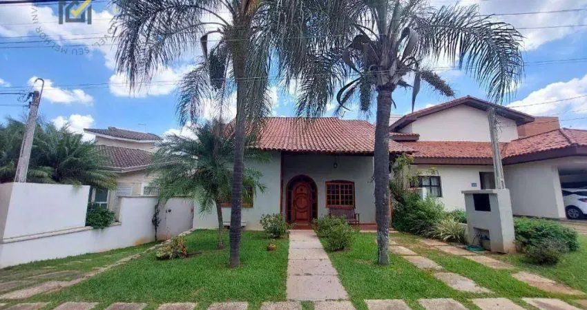 Casa em condomínio com 3 dormitórios à venda, 300 m² por R$ 1.590.000 - Condomínio Hermenegildo Milioni - Salto/SP