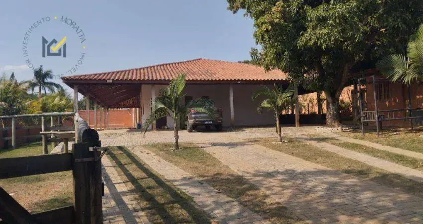 Chácara com 3 dormitórios à venda, 1200 m² por R$ 950.000,00 - Chácara Iracema - Salto/SP