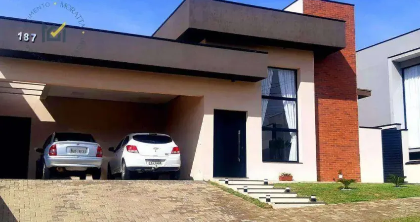 Casa com 3 dormitórios à venda, 150 m² por R$ 1.100.000,00 - Condomínio Lagos D'Icaraí - Salto/SP