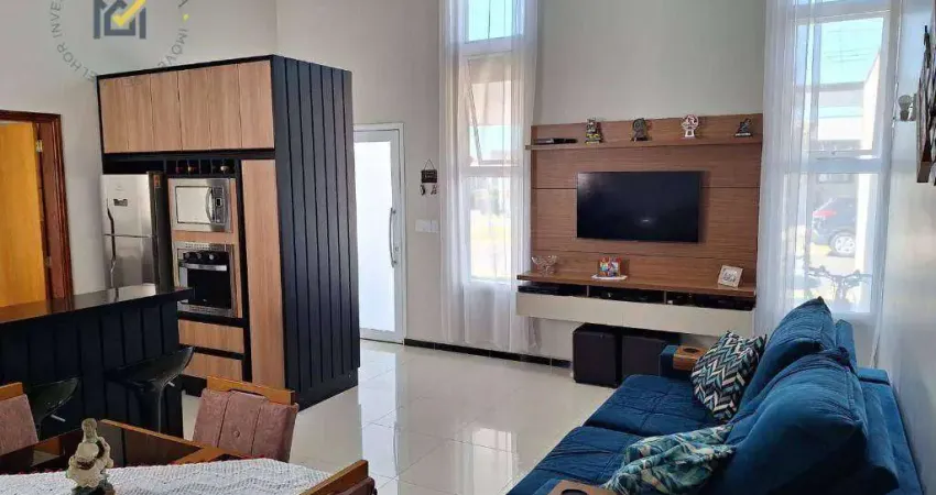 Casa com 3 dormitórios à venda, 99 m² por R$ 883.120,00 - Condomínio Montreal - Indaiatuba/SP