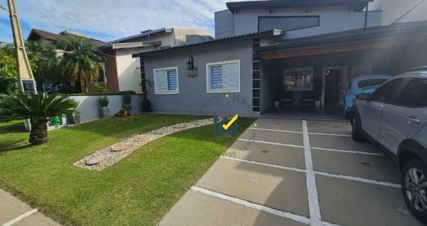 Casa em condomínio com 3 dormitórios à venda, 180 m² por r$ 1.300.000 - condomínio green view - indaiatuba/sp