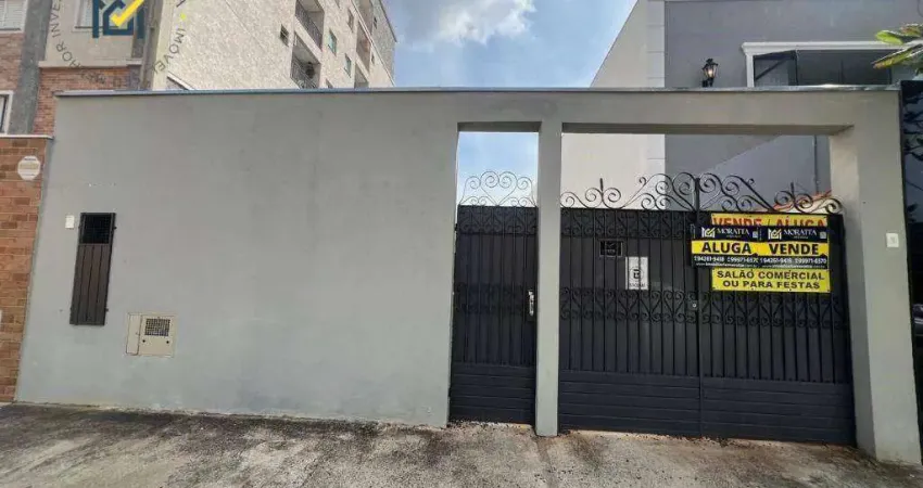 Salão, 153 m² - venda por R$ 848.000,00 ou aluguel por R$ 3.500,00/mês - Itu Novo Centro - Itu/SP