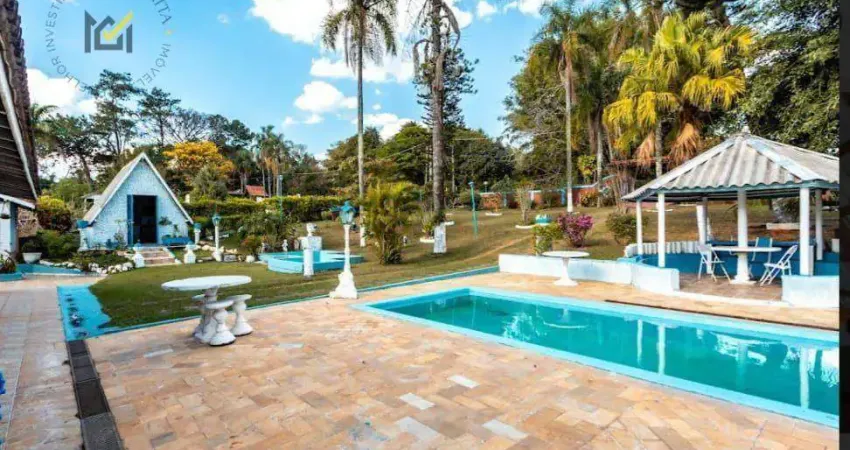 Chácara com 5 dormitórios à venda, 8216 m² por R$ 1.802.000,00 - Condomínio Terras Romanas - Salto/SP
