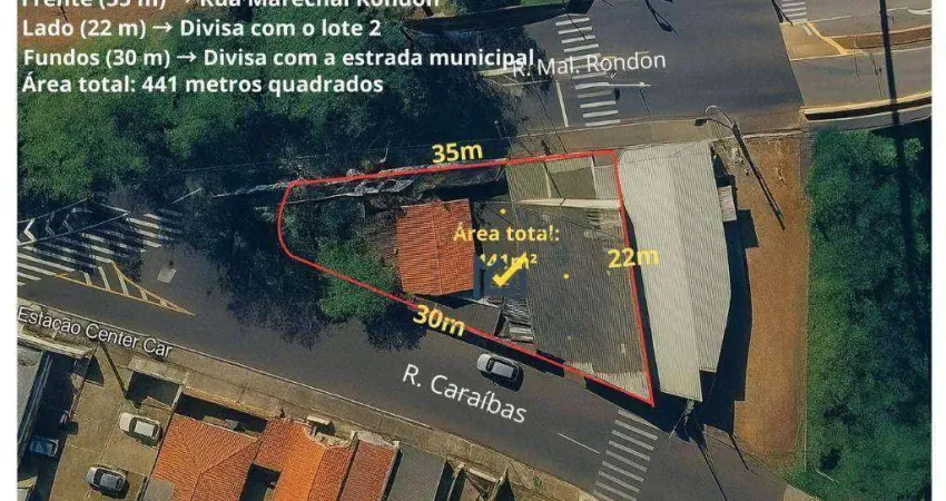 Terreno comercial à venda, 441 m² por r$ 780.000 - jardim santa cruz - salto/sp