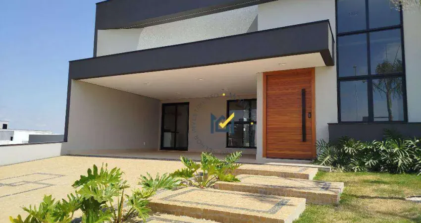 Casa em condomínio com 3 dormitórios à venda, 187 m² por r$ 2.050.000 - jardim residencial dona maria cândida - indaiatuba/sp