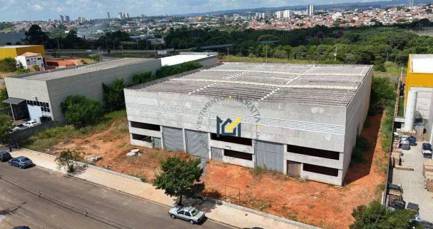 Galpão para alugar, 1395 m² por r$ 20.925,00/mês - vila mineirão - sorocaba/sp