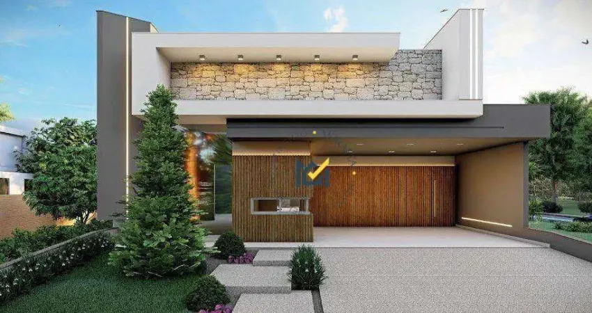 Casa em condomínio com 3 dormitórios à venda, 195 m² por r$ 2.100.000 - jardim residencial dona maria cândida - indaiatuba/sp