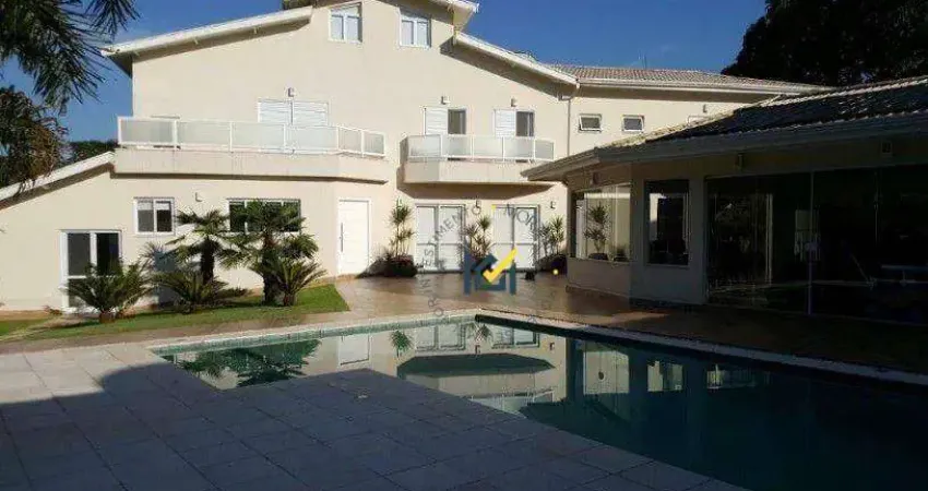 Casa em condomínio com 5 dormitórios para alugar, 370 m² por r$ 12.000/mês - condomínio zuleika jabour - salto/sp