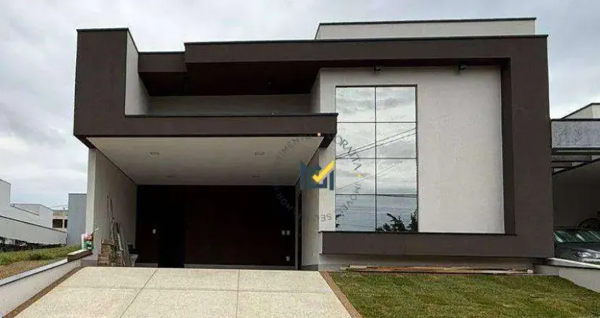 Casa em condomínio com 3 dormitórios à venda, 190 m² por r$ 1.720.000 - condomínio jardins di roma - indaiatuba/sp