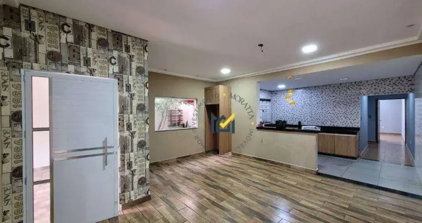 Casa com 2 dormitórios à venda, 120 m² por r$ 450.000 - residencial parque laguna - salto/sp