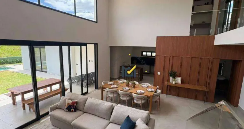 Casa em condomínio com 4 dormitórios à venda, 313 m² por r$ 2.490.000 - condominio portal dos bandeirantes - salto/sp